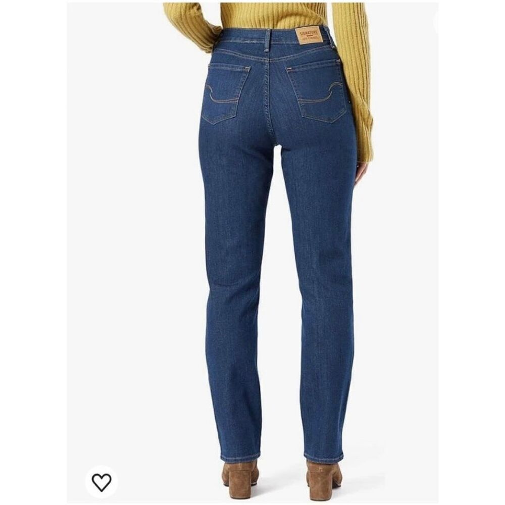 Levi’s Signature Heritage High Rise Straight Stretch Jeans sz 2 NWT